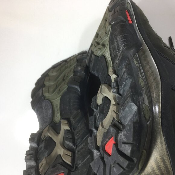 Salomon Quest 4D GTX Waterproof Hiking Boots Mens Size 9 Gray 128653 - Picture 8 of 10